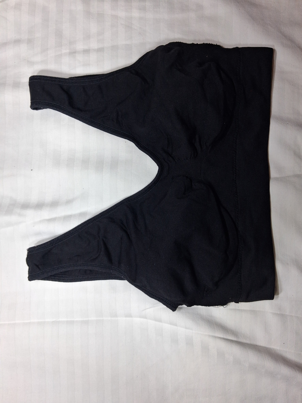 Kids Black Comfort Stretch Bralette